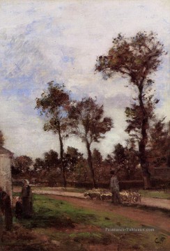 louviciennes Camille Pissarro paysage Peinture à l'huile